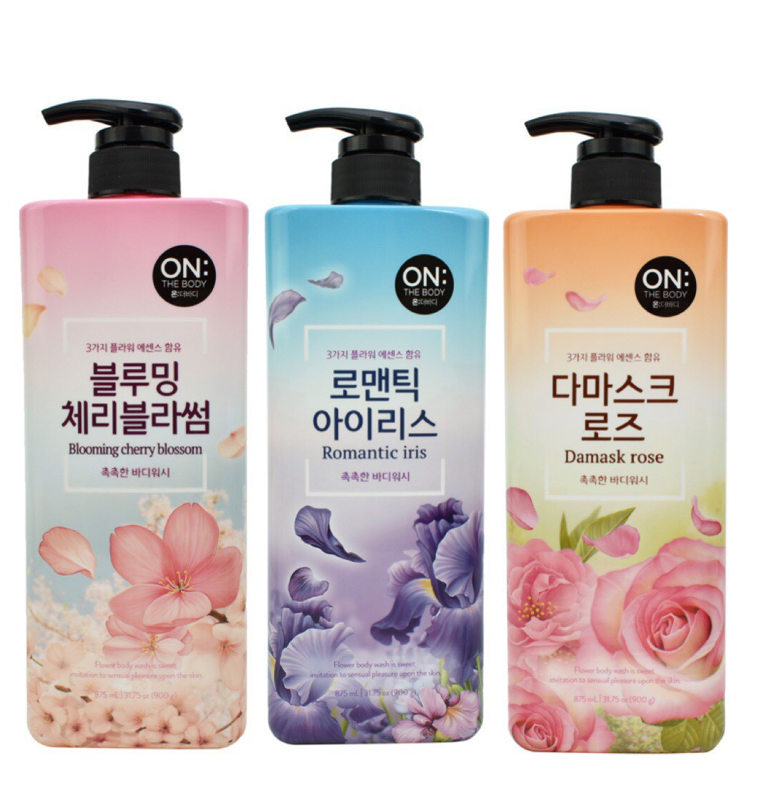 SỮA TẮM HƯƠNG NƯỚC HOA ON THE BODY 900ML.