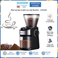 Máy xay cà phê cao cấp thương hiệu Shardor CG836B - Công suất: 150W - Chất liệu: Nhựa ABS cao cấp thép không rỉ 304 - HÀNG NHẬP KHẨU