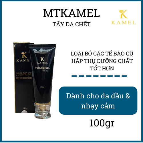 Tẩy Da Chết Da Dầu Kamel Chính Hãng Tẩy Da Chết Màu Đen Dành Cho Da Dầu