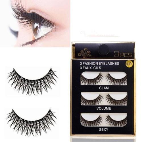 Lông Mi Chồn 3 Fashion Eyelashes 3 Faux - Dày Mi L8