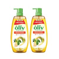 Combo 2 Dầu Tắm Ôliv 3X Dưỡng Ẩm/ Dưỡng Sáng Da 1Lx2