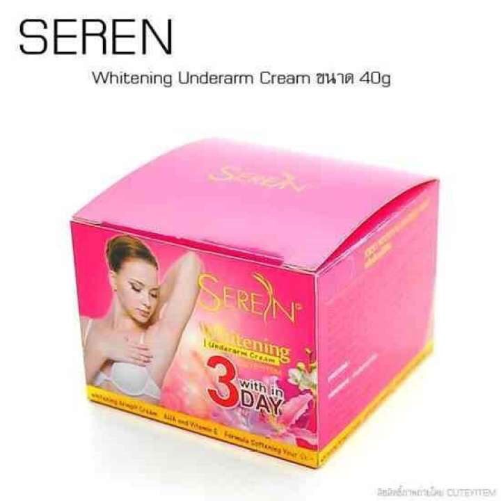 Kem Trị Thâm Nách Vĩnh Viễn Seren Whitening 3 Day [ Hàng Chuẩn Date 2023 ]