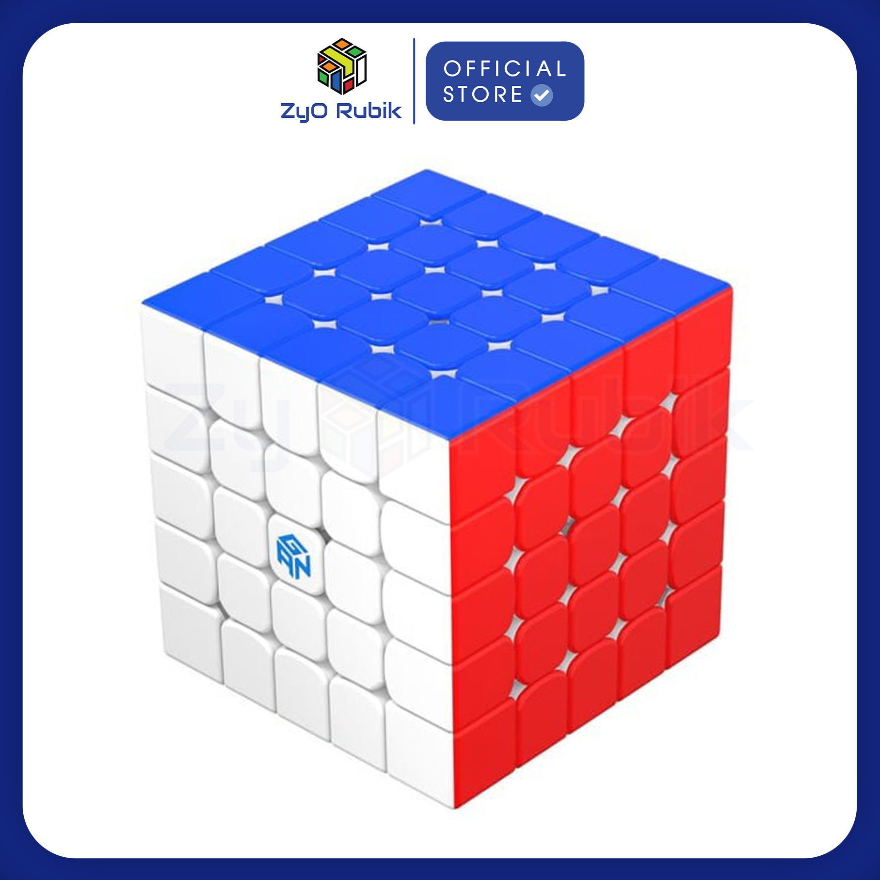 Rubik Gan 562M Magnetic Ball-Core Frosted/ UV Coated - Rubik 5x5 Gan 562 Magnetic Ball Core 2024 - Đồ Chơi Phát Triển Trí Tuệ - Zyo Rubik
