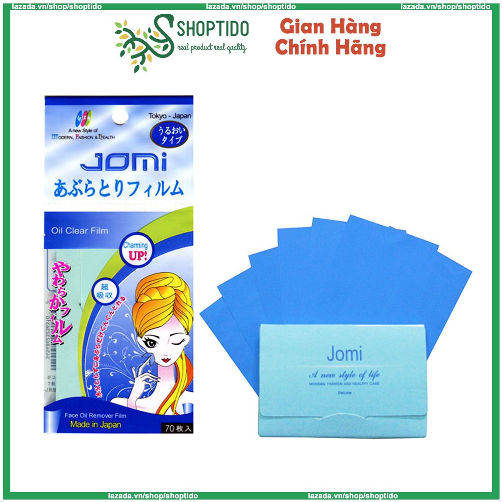 Giấy Thấm Dầu Siêu Thấm Dầu Jomi 70 Tờ