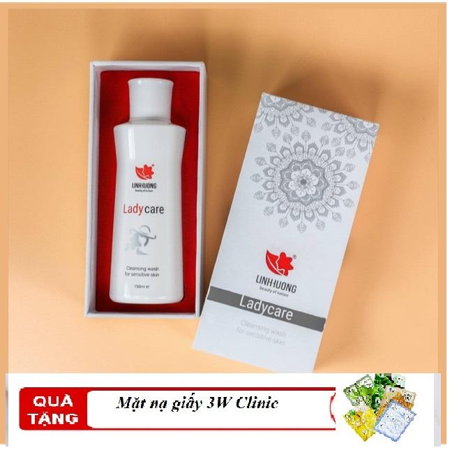 Gel Phụ Khoa Lady Care Linh Hương 150Ml + Tặng Mặt Nạ Giấy 3W Clinic Hq