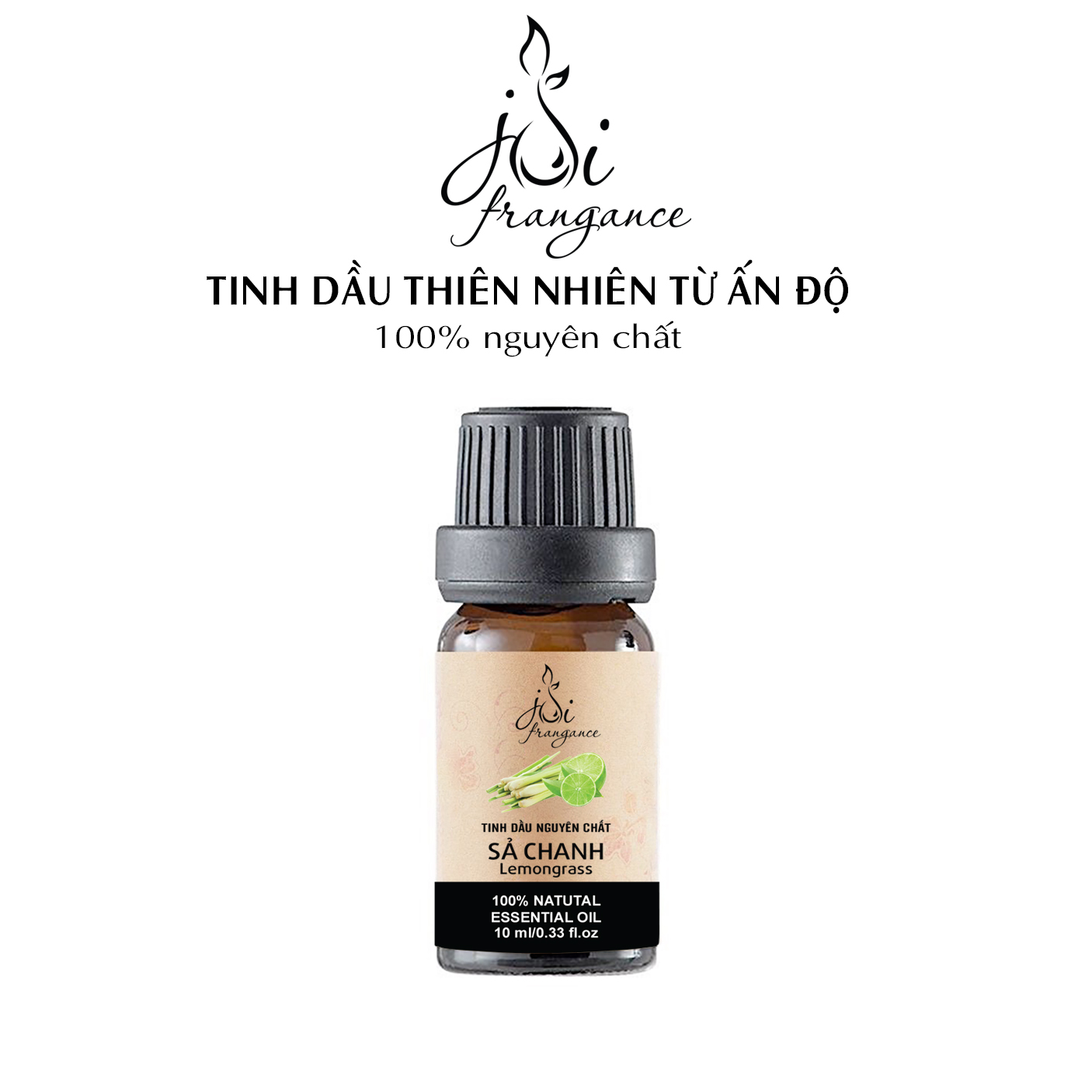 Tinh Dầu Sả Chanh Nguyên Chất - Lọ 10Ml / Kiểm Nghiệm Gc - Ms Và Coa Chuẩn Usda