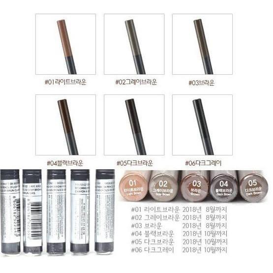 Chì Kẻ Mày 2 Đầu Designing Eye-Brow Pencil 3g - No.2