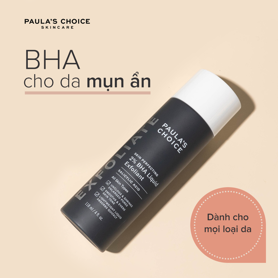 Paula’s Choice Bha 2% - Dung Dịch Hỗ Trợ Cải Thiện Mụn Sáng Da 30Ml