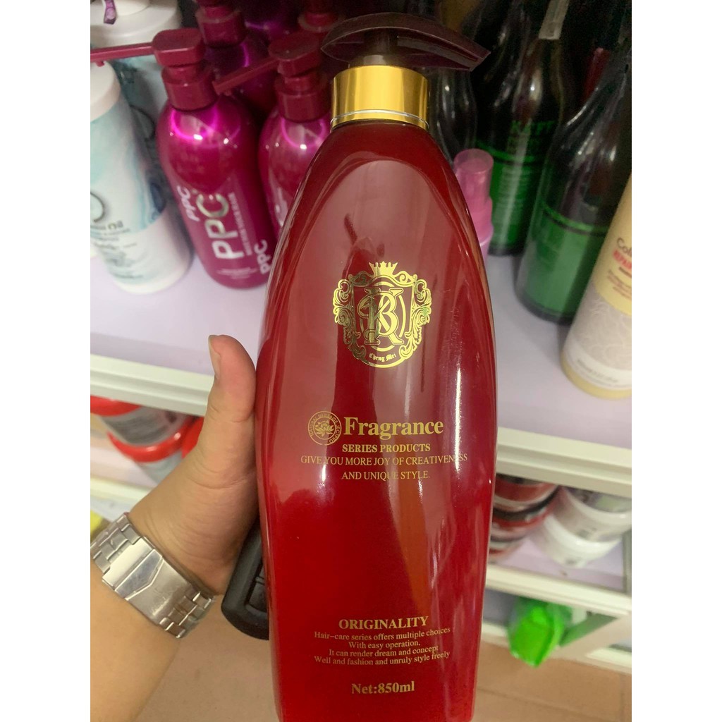 DẦU GỘI ĐỎ FRAGRANCE ORIGINALITY 850ML