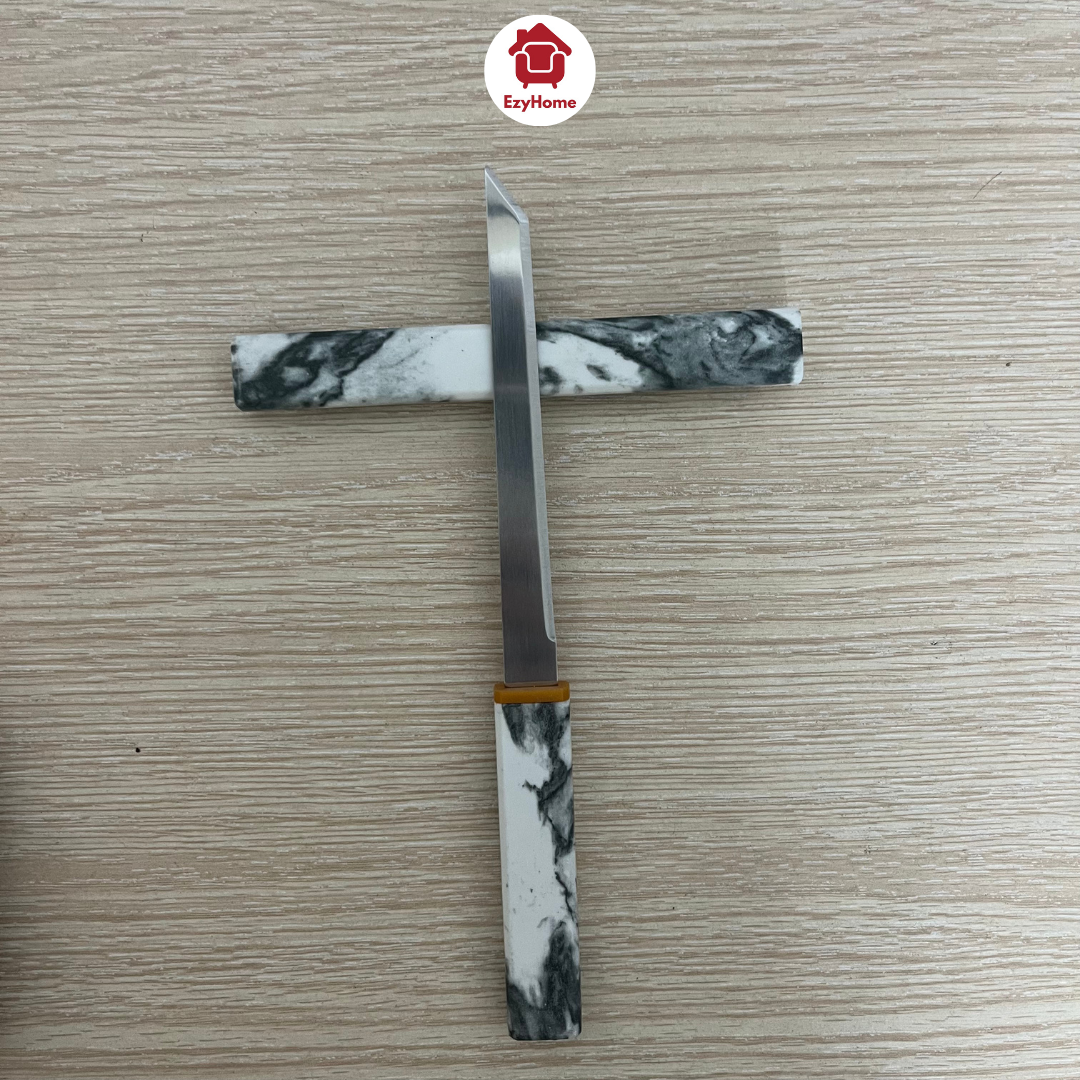 BỘ 2 DAO TANTO MINI NHẬT BẢN 20CM CAO CẤP SIÊU BÉN - CHẤT LIỆU THÉP KHÔNG GỈ - NHỎ GỌN TIỆN LỢI