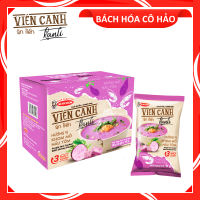 HỘP 5 VIÊN CANH ĂN LIỀN HƯƠNG VỊ KHOAI MỠ NẤU TÔM PURPLE YAM COOKED WITH SHRIMP FLAVOUR INSTANT SOUP KANLI ACECOOK