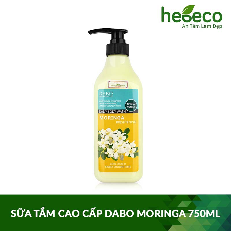 Sữa Tắm Làm Trắng Hồng Da Cao Cấp Dabo Moringa 750Ml - Hàn Quốc Cam Kết Hàng Đúng Mô Tả Chất Lượng Đảm Bảo An Toàn Đến Sức Khỏe Người Sử Dụng