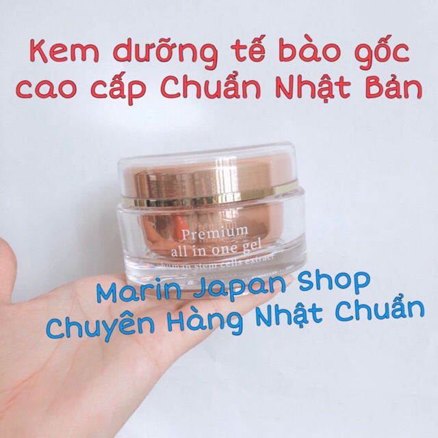 (Sale Giá Gốc 3 Triệu - > 650K)Kem Dưỡng Da Tế Bào Gốc Premium All In One Gel Nhật Bản