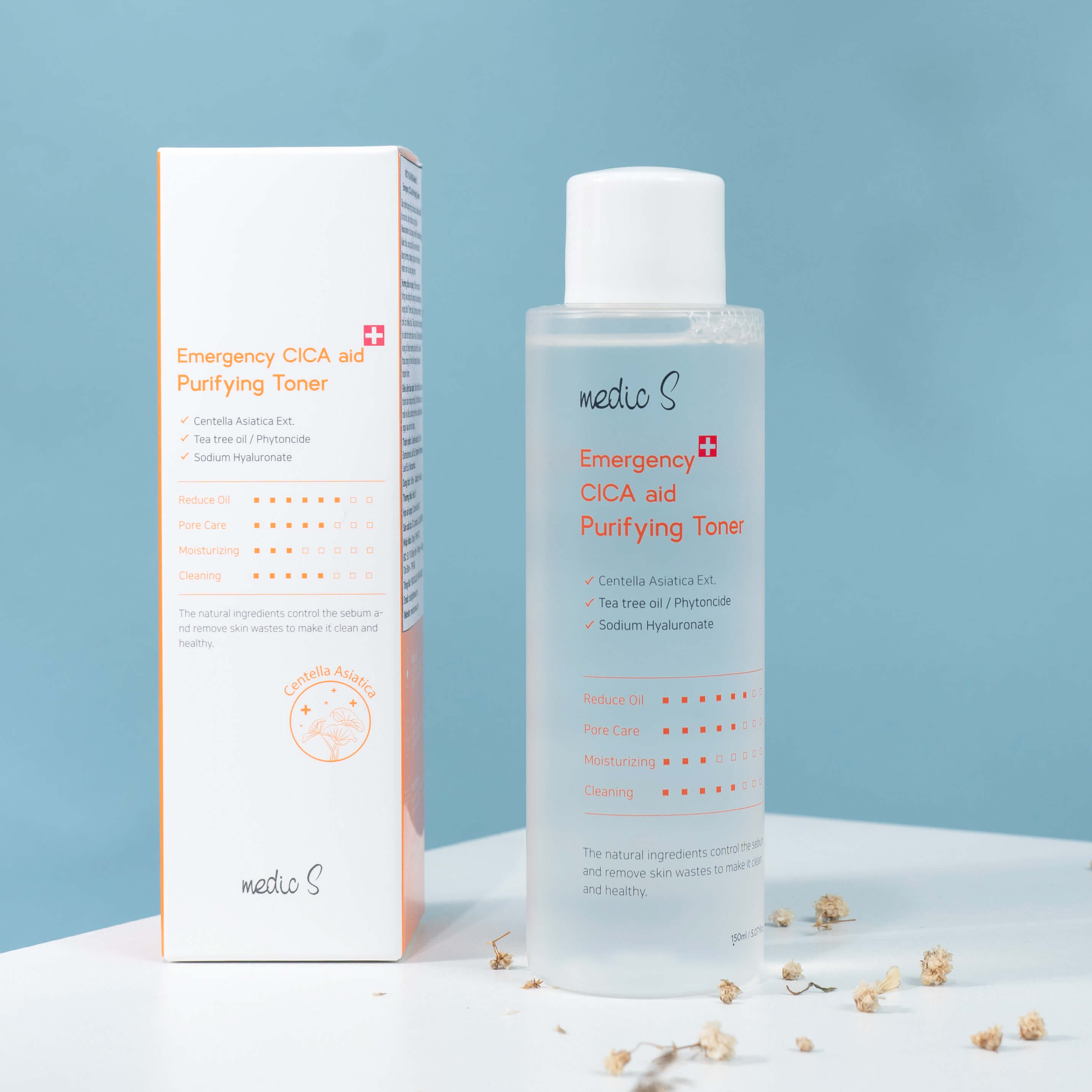 Toner Nước Hoa Hồng Làm Sạch Sâu Loại Bỏ Bụi Bẩn Trên Da Giúp Cân Bằng Độ Ẩm Da Giữ Da Săn Chắc Mềm Mịn Se Khít Lỗ Chân Lông Toner Medic S 150Ml – Dành Cho Da Dầu Da Hỗn Hợp Thiên Dầu