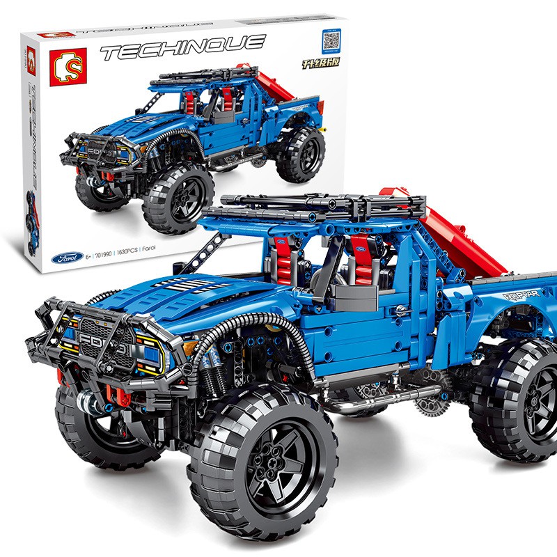 LEGO Bộ lắp ráp mô hình xe FORD RAPTOR F150 1630 chi tiết Sáng tạo