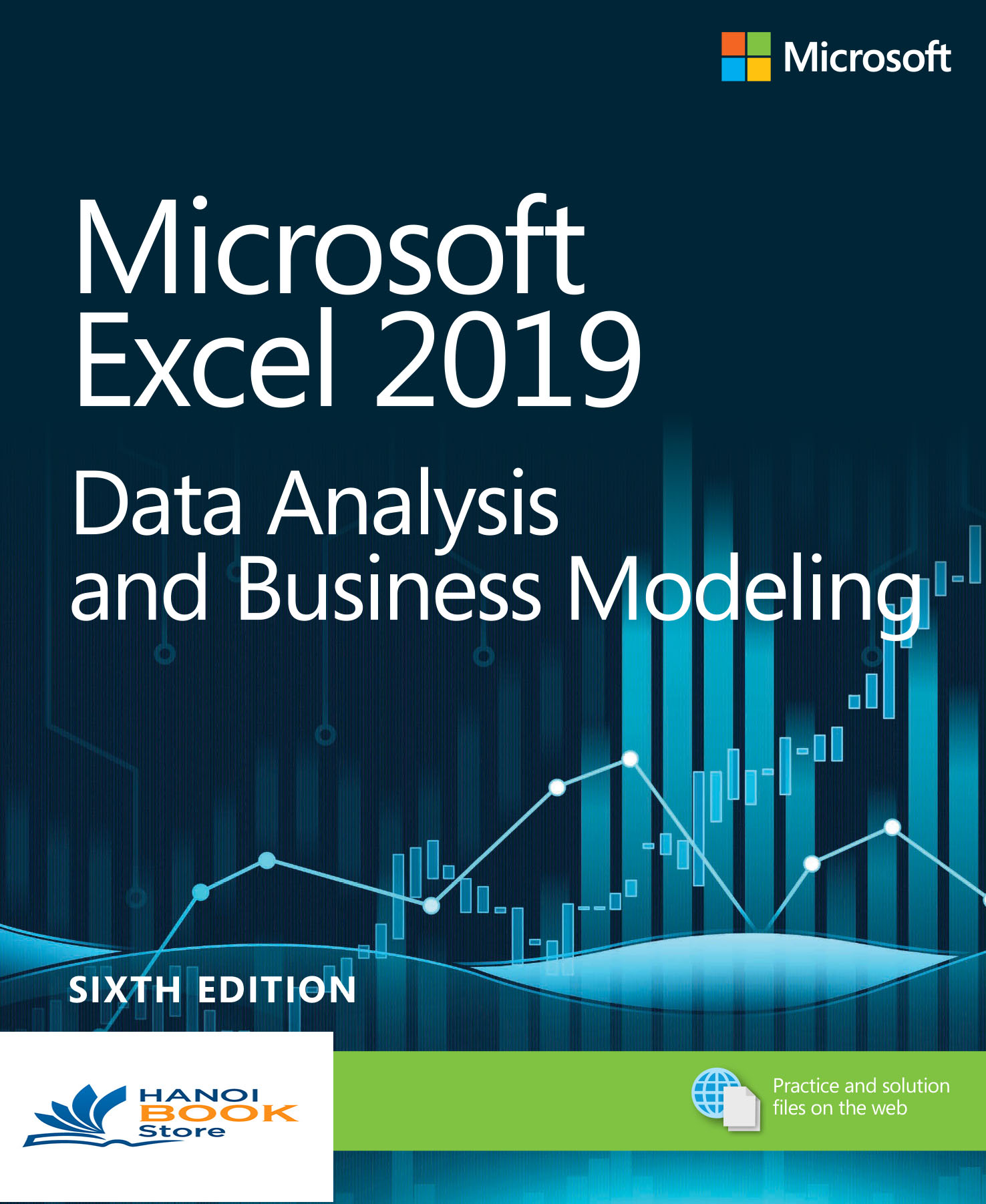 Sách Tiếng Anh Microsoft Excel 2019 Data Analysis and Business Modelingb (Sách đen trắng)