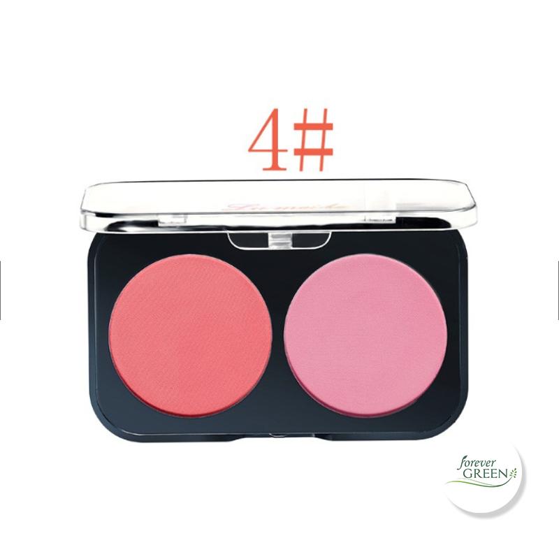 Phấn má hồng hộp 2 ô màu Lameila MC178