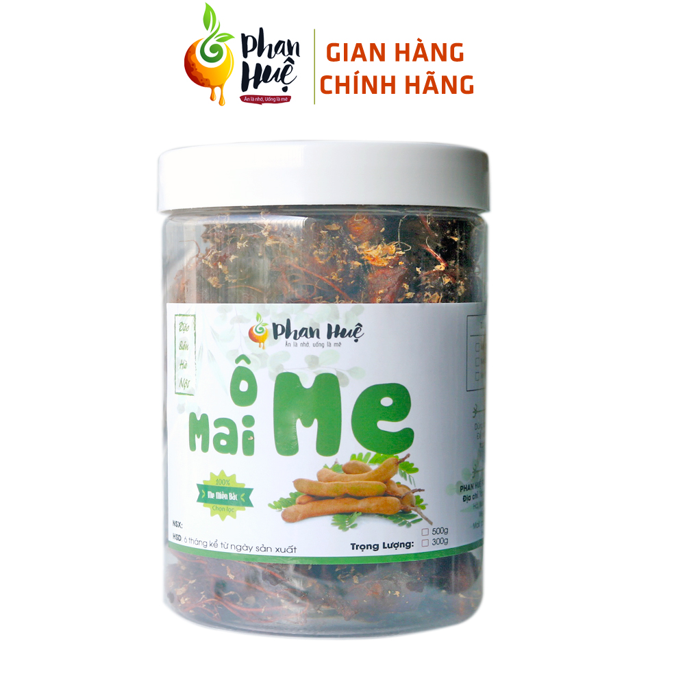 Ô Mai Me Xào Cay Hà Nội - Phan Huệ Đặc Biệt (500gr). Me Tươi Chọn Lọc. Ăn Là Nhớ. Đặc Sản Hà Nội. Ba