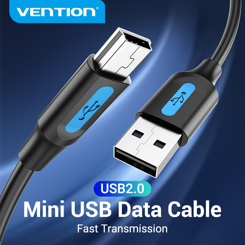 Vention cáp sạc Mini USB 2.0 A Male to Mini-B Male Cable Mini USB Date Cable Fast Charge/Transfer Ca