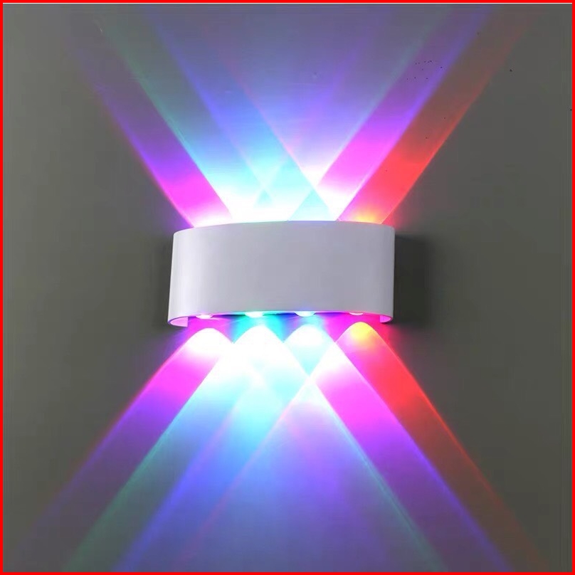 [ Bảo Hành 2 Năm ] Đèn Hắt Tường Led 8 Tia Sáng-Hàng Đẹp Loại 1Chống Nước IP65 Tụ Nguồn Nhôm Đúc Chống ẨmChống Chập Cháy-Đảm Bảo Hàng Đẹp và Chất Lượng