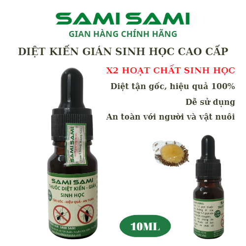 Thuốc diệt kiến tận gốc SAMI SAMI cao cấp thuốc diệt kiến gián sinh học thế hệ mới diệt kiến gián tậ