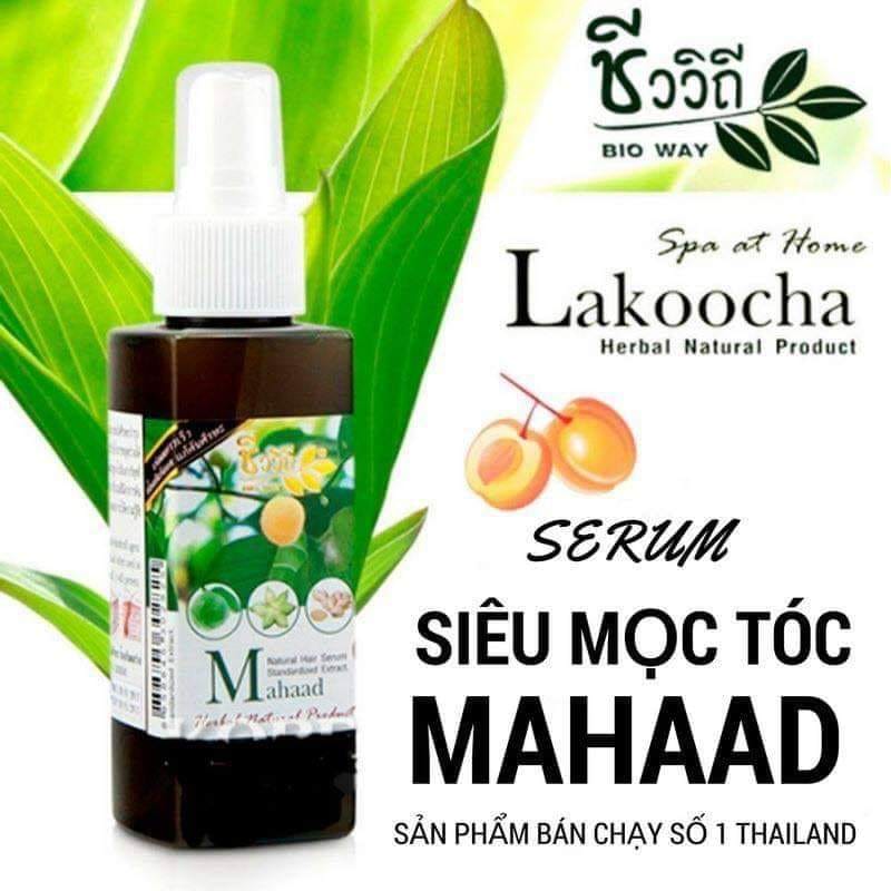 Xịt Thảo Mộc Mọc Tóc Mahaad 120Ml Thái Lan