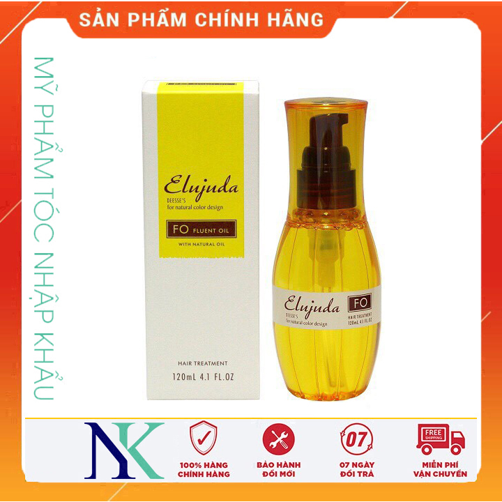 [HCM]Tinh Dầu Milbon Dành Cho Tóc Mảnh DeesseS Elujuda Fo 120Ml
