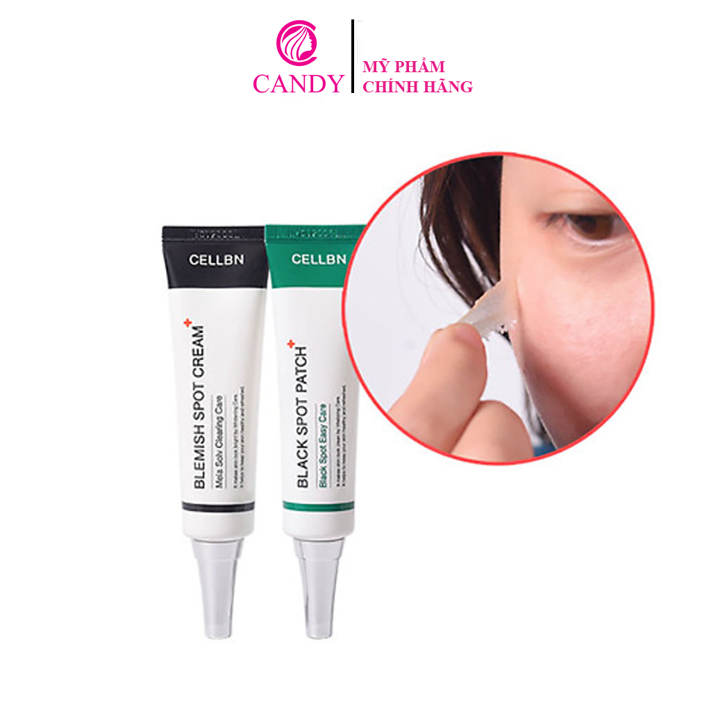 [HCM]Set hút nám Cellbn Blemish Spot Cream & Black Spot Patch Set