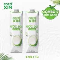Combo 2 Hộp Nước dừa đóng hộp Cocoxim Xanh 1000ml/hộp