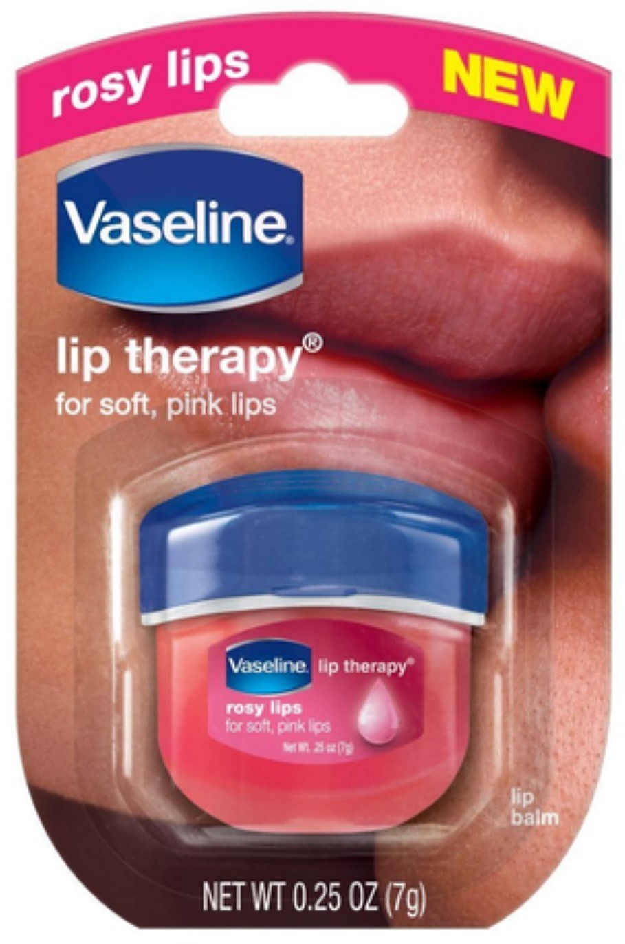 SÁP DƯỠNG GIẢM THÂM MÔI CÓ MÀU VASELINE LIP THERAPY 7g - U.S.A