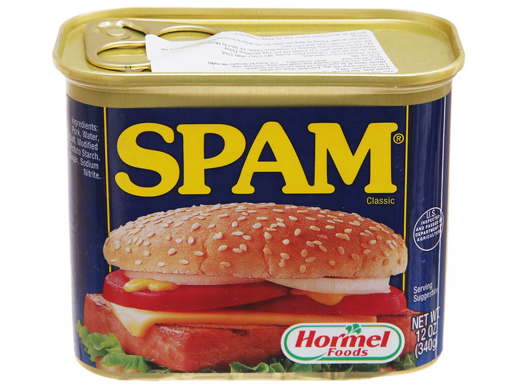 Thịt Hộp Spam Classic 340gram & 198gram- Mỹ