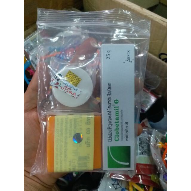 Bộ 3 món clobetamil g ( nám mụn tàn nhang  hàng chuẩn)