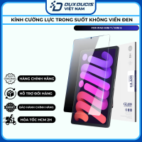 Miếng Dán Cường Lực Trong Suốt Dux Ducis cho iPad Mini 7 | Mini 6 Full Screen Glass Không Viền Đen