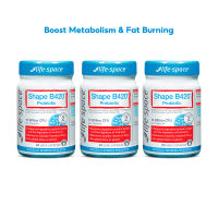 Men vi sinh hỗ trợ tiêu hóa và hỗ trợ hệ vi sinh đường ruột khỏe mạnh Life Space Shape B420 Probiotic lọ 60 viên Prebiotic