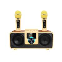 Loa karaoke bluetooth KEI K08 kèm 2 micro không dây Loa Kéo Mini Công Suất Loa Lớn. Loa karaoke bluetooth Thiết Kế Với Bộ Điều Chỉnh Bass Echo Âm Lượng Trên Micro có màn hình LCD Đầy đủ cổng kết nối USB AUX TF card.