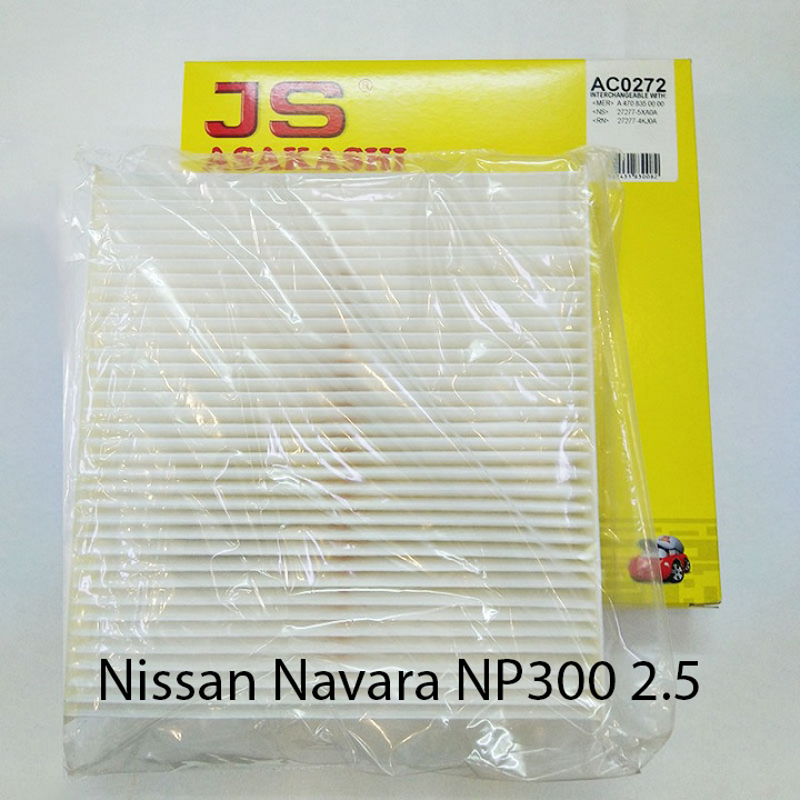 Lọc gió máy lạnh lọc cabin xe Nissan Navara NP300 2.5 2014 2015 2016 2017 2018 2019 2020 2021 27277-4KJ0A hàng Nhật AC0272