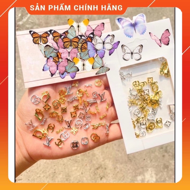 [Hcm]Set Charm Thương Hiệu Gắn Móng Sang Chảnh Hot Hit