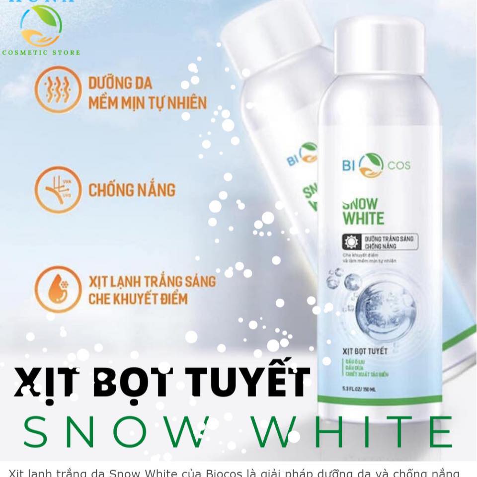 Xịt Bọt Tuyết Biocos