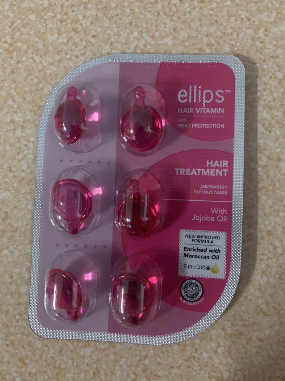 [HCM](hàng chính hãng) Serum Dầu Cá Ellips Dưỡng Tóc (Vỉ 6 Viên)|Phục Hồi Hư Tổn do uốn nhuộm giúp tóc sáng mượt chăc khỏe và dễ chải cung cấp các loại vitamin cho tóc giúp tóc mượt chắc khỏe rất hiệu quả cam kết chất lượng