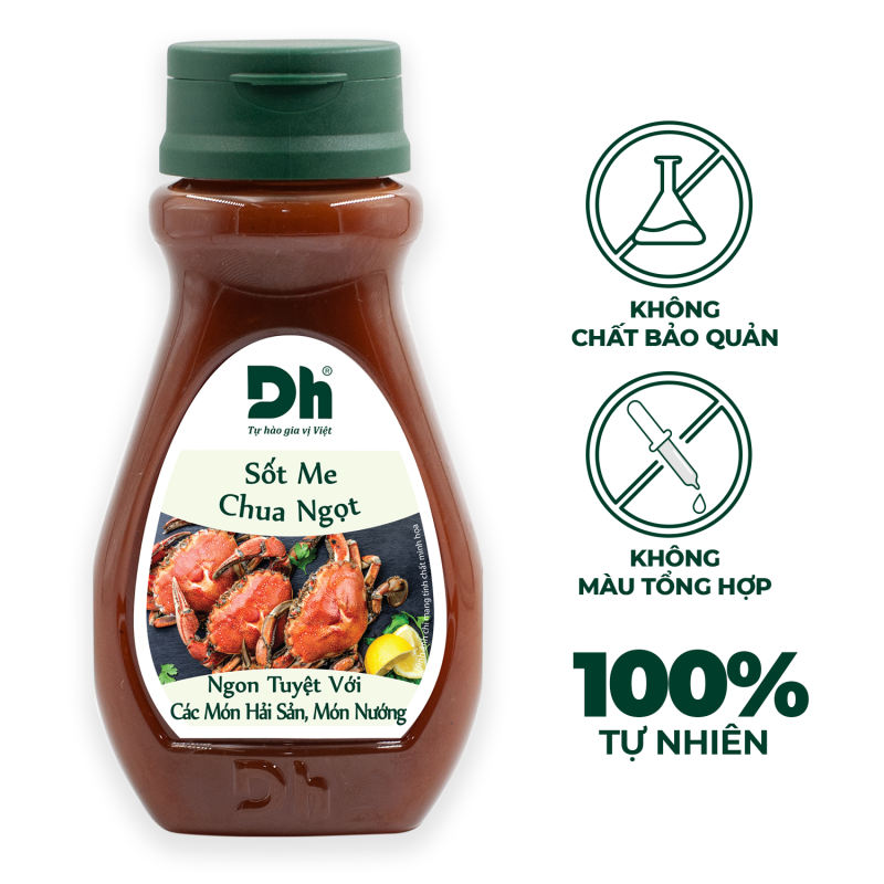 Sốt Me Chua Ngọt 200g Dh Foods - gia vị chấm và chế biến hải sản các món nướng