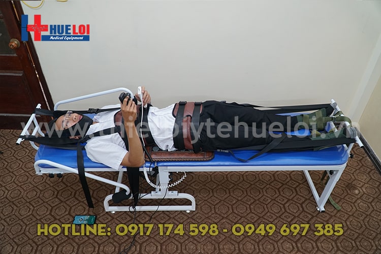 Giường Kéo Giãn Cột Sống Lưng Và Đốt Sống Cổ Kèm Nắn Chỉnh Cao Cấp