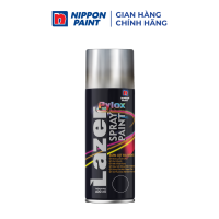 Sơn xịt đa năng Pylox Lazer - Màu mạ Chrome - R-3012 BRIGHT CHROME- Chính hãng NIPPON PAINT - Dung tích 400ml