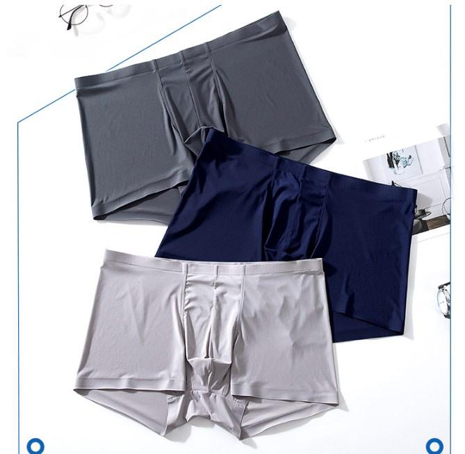 [Hoàn Tiền 15%] [Miễn phí vận chuyển Toàn Quốc] Hộp 4 quần lót đùi su đúc HM chất vải mỏng mềm mại t