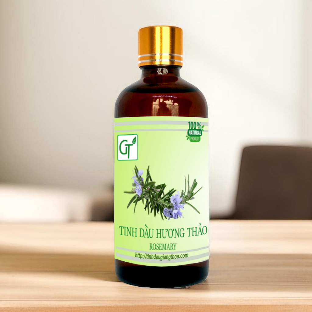 Tinh Dầu Hương Thảo Ấn Độ Nguyên Chất 100% - Hàng Cao Cấp