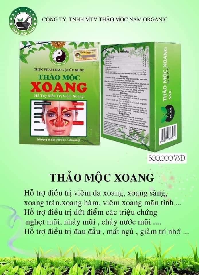 Viêm Xoang Thảo Mộc Nam ( Chính Hãng )