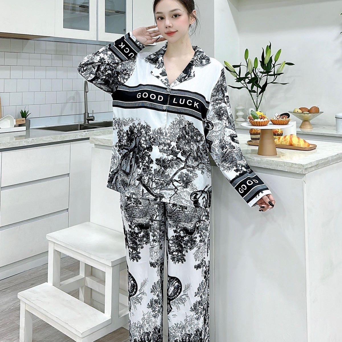 Đồ bộ pijama nữsize 40kg đến 75kg lụa xước ánh kim bộ đồ ngủ nữ 5CE hàng may kĩFREESIZE VÀ BIGSIZESI