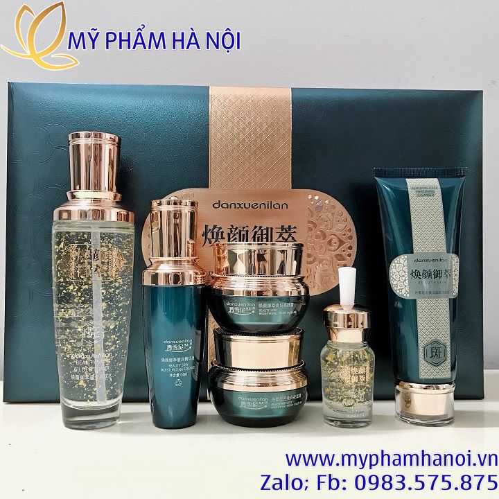 Bộ Hoàng Cung Xanh Beauty Skin 6In1 Mờ Nám Dưỡng Trắng Da.