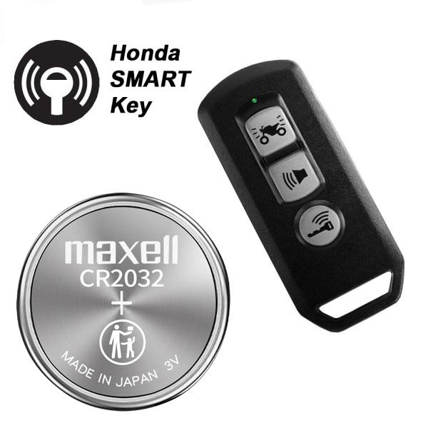 Pin thay thế Remote  Smartkey Honda Smartkey ôtô xe máy ĐIỀU KHIỂN SMARTKEY HONDA SH VISION LEAD AB PCX VARIO  thiết bị y tế MAXELL Mã Cr2032 - Chính Hãng Japan