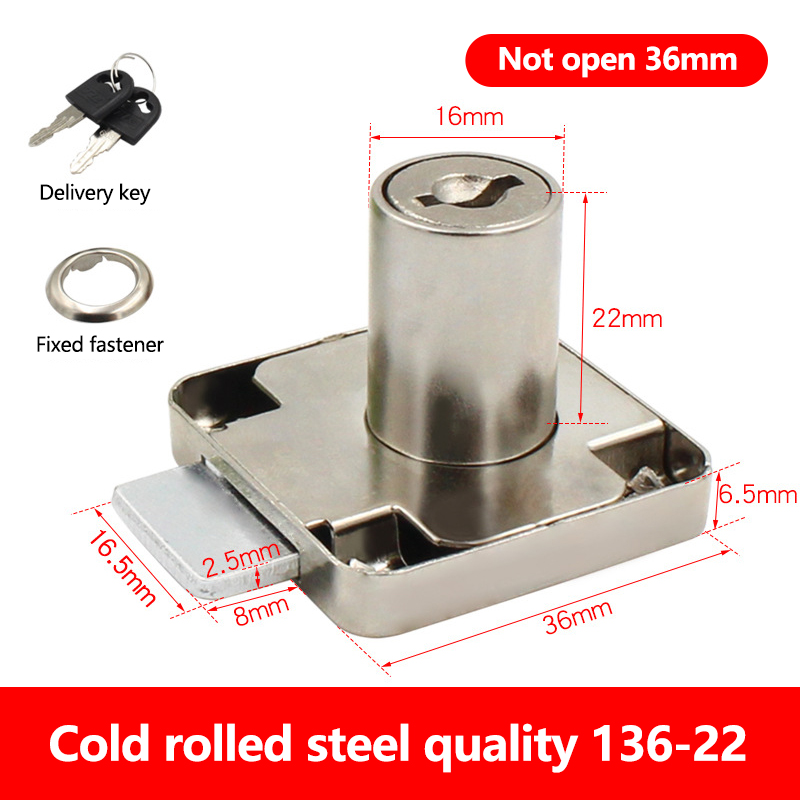 ổ khóa cửa gỗ khóa hộp tủKhóa tủ gỗ tủ hồ sơ khóa ngăn kéo hộc bàn cao cấp chắc chắn