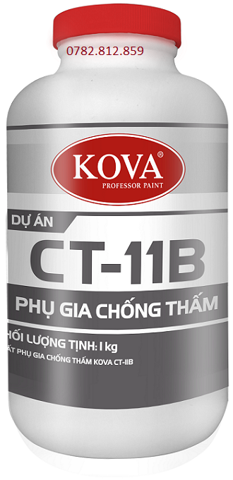 Chất phụ gia chống thấm cho vữa và xi măng Kova CT-11B